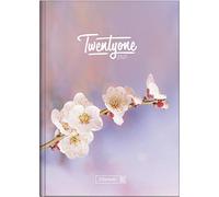 BRUNNEN 1079515021 Tageskalender/Buchkalender 2021 Modell 795 "Blossom"