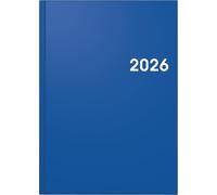 BRUNNEN 1079561036 | Buchkalender Mod. 795 2026 | A5, Kunststoff, bleu