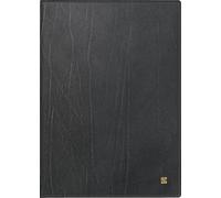 BRUNNEN Agenda 765 2026 - Format A5 - En cuir - Noir