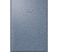 BRUNNEN Agenda 765 2026, format A5, en plastique, bleu cosmos