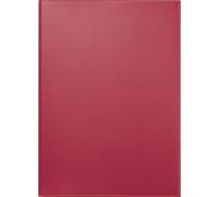 BRUNNEN Agenda 781 2026, format A4, en cuir synthétique, rouge