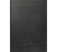 BRUNNEN Agenda 787 2026 - Format A4 - En cuir synthétique - Noir