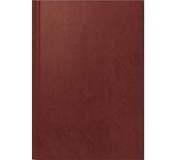 BRUNNEN Agenda 795 2026, format A5, en plastique, bordeaux