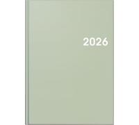 BRUNNEN Agenda 795 2026, format A5, en plastique, sauge