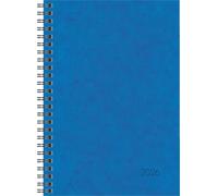 BRUNNEN Agenda 796 2026, format A5, carton, bleu