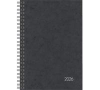 BRUNNEN Agenda 796 2026, format A5, carton, noir