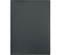 BRUNNEN Agenda 796 2026, format A5, en cuir synthétique, noir