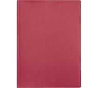 BRUNNEN Agenda 796 2026, format A5, en cuir synthétique, rouge