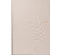 BRUNNEN Agenda 798 2026, format A5, carton, chanvre