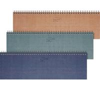 BRUNNEN Agenda horizontal Mod. 771 2027 | 326 × 102 mm, carton, assortiment