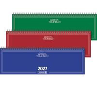 BRUNNEN Agenda horizontal Mod. 774 2027 | 326 × 102 mm, carton, assortiment