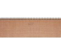 BRUNNEN Agenda horizontal modèle 771 2025, 326 x 102 mm, carton, cuivré