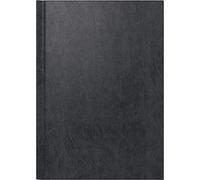 BRUNNEN Agenda journalier modèle 795 2024 1 page = 1 jour Taille de la feuille 14,5 x 20,6 cm Noir