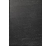 BRUNNEN Agenda modèle 787 (2025), 1 page = 1 jour, A4, 416 pages, couverture souple, noir