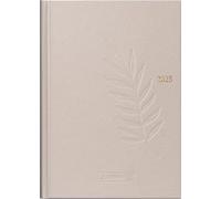 BRUNNEN Agenda modèle 796 (2025), 2 pages = 1 semaine, format A5, 128 pages, carton naturel, chanvre
