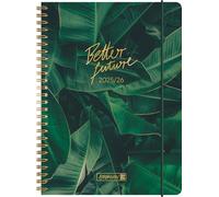 BRUNNEN Agenda scolaire 2025/2026 « Better Future », format A5, en plastique