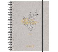 BRUNNEN Agenda scolaire 2025/2026 « Botanical » - Format A6 - Carton