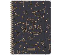 BRUNNEN Agenda scolaire 2025/2026 « Stars », format A5, papier