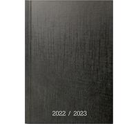 BRUNNEN Agenda scolaire "Balacron Mystères" 2022/2023 A6 noir 2 pages = 1 semaine
