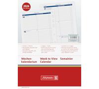 BRUNNEN Agenda semainier Business 2026, format A5