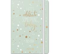 BRUNNEN Agenda semainier Celebrate 2023/2024 A5 menthe 2 pages = 1 semaine