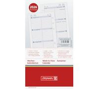 BRUNNEN Agenda semainier Filius 2026, 93 x 172 mm