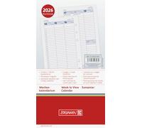 BRUNNEN Agenda semainier Filius 2026, 93 x 172 mm