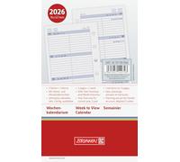 BRUNNEN Agenda semainier Mini+ 2026, format A7