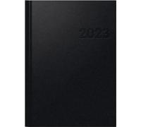 Brunnen Agenda semainier modèle 781 2023, format A4, noir, 1078160903