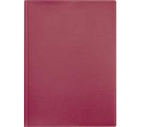BRUNNEN Agenda semainier modèle 796 2024 2 pages = 1 semaine Taille des feuilles 14,8 x 20,8 cm Rouge