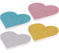 BRUNNEN Bloc à effets « Paillettes » | Non ligné, 50 feuilles, assorties