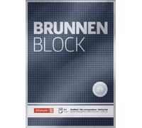 BRUNNEN Bloc-notes BRUNNEN BLOCK 1052828 A4 90g car. sw