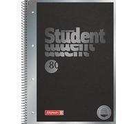 Brunnen Bloc-notes de qualité supérieure pour étudiant « Hardwired » ligné A4