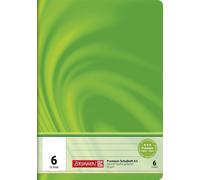 BRUNNEN cahier A5 Vivendi, règle 6, vierge, 32 feuilles