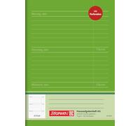 BRUNNEN Cahier de textes | A6, 24 feuilles, vert