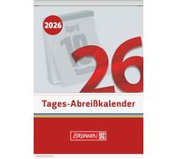 BRUNNEN Calendrier à effeuiller 2026 N° 13 | 98 × 142 mm