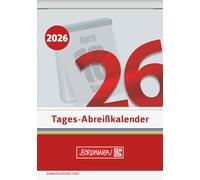 BRUNNEN Calendrier à effeuiller 2026 N° 5 | 81 × 106 mm
