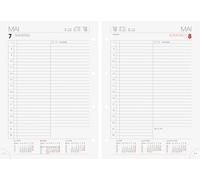 BRUNNEN Calendrier de rechange journalier Modèle 765 2026 143 x 202 mm