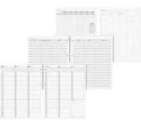 BRUNNEN Calendrier hebdomadaire de rechange 2025/2026, 230 x 297 mm