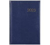 BRUNNEN Calendrier hebdomadaire modèle 797 2023 - Dimensions de la feuille : 16,8 x 24 cm - Bleu