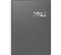 BRUNNEN Calendrier journalier modèle 789 2023 A4 Gris
