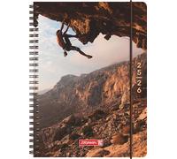 BRUNNEN Cliffhanger Agenda scolaire 2025/2026 en plastique Format A5