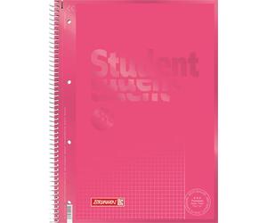 Brunnen Collegeblock Premium Student Colour Code A4 Couverture : tulip