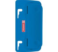 Brunnen Colour Code 102065033 Perforatrice de poche avec règle gaufrée et fonction de retenue Bleu/azur