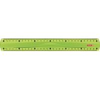 Brunnen Colour Code Règle pour gaucher et droitier, 15 cm, plusieurs couleurs disponibles 30 cm grün/kiwi