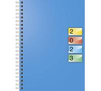 BRUNNEN DATAline 796 Calendrier hebdomadaire 2023 Taille de la feuille 14,8 x 20,8 cm 4 couleurs imprimées