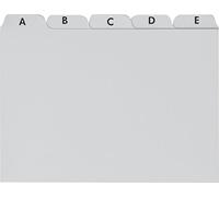 Brunnen - diviseurs A-Z index pour les dossiers blanc Taille A6