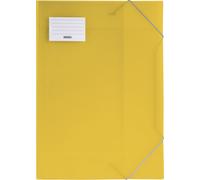 Brunnen Fact Folder A3 Polypropylene Film 0.75 mm g/m² Translucent Yellow