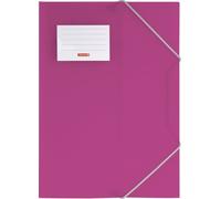 Brunnen Fact Folder Colour Code Made from Translucent Film pink