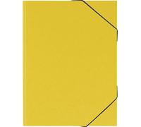 Brunnen fact pochette de plus, pressspan-kart, jaune